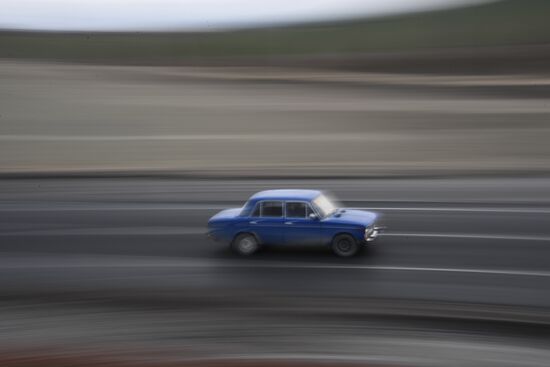 Открытие движения по первой очереди трассы "Таврида"