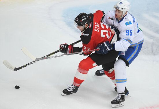 Хоккей. КХЛ. Матч "Авангард" - "Барыс"