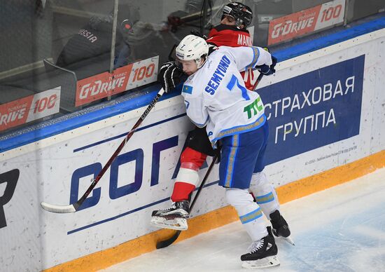 Хоккей. КХЛ. Матч "Авангард" - "Барыс"