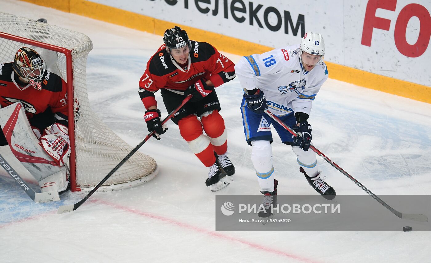 Хоккей. КХЛ. Матч "Авангард" - "Барыс"