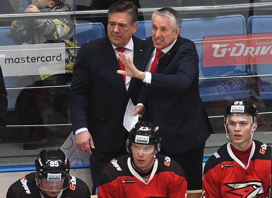 Хоккей. КХЛ. Матч "Авангард" - "Барыс"