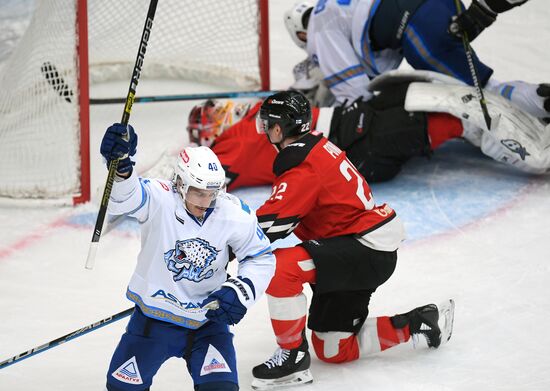 Хоккей. КХЛ. Матч "Авангард" - "Барыс"