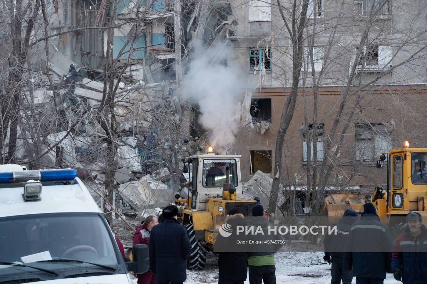 Взрыв бытового газа в жилом доме в Магнитогорске