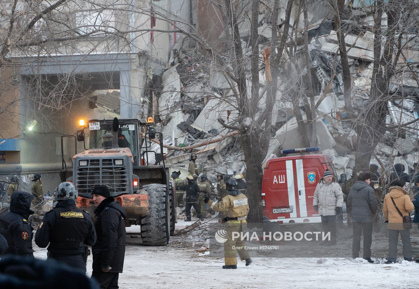 Взрыв бытового газа в жилом доме в Магнитогорске