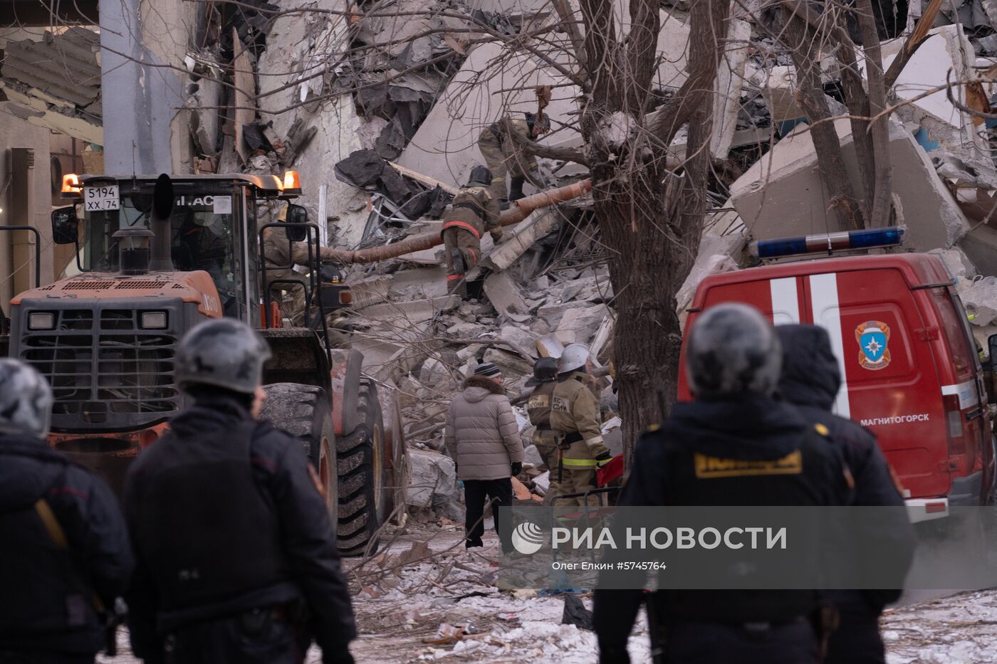 Взрыв бытового газа в жилом доме в Магнитогорске