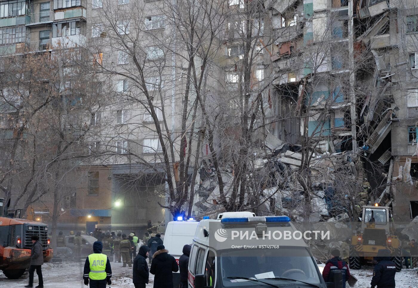 Взрыв бытового газа в жилом доме в Магнитогорске