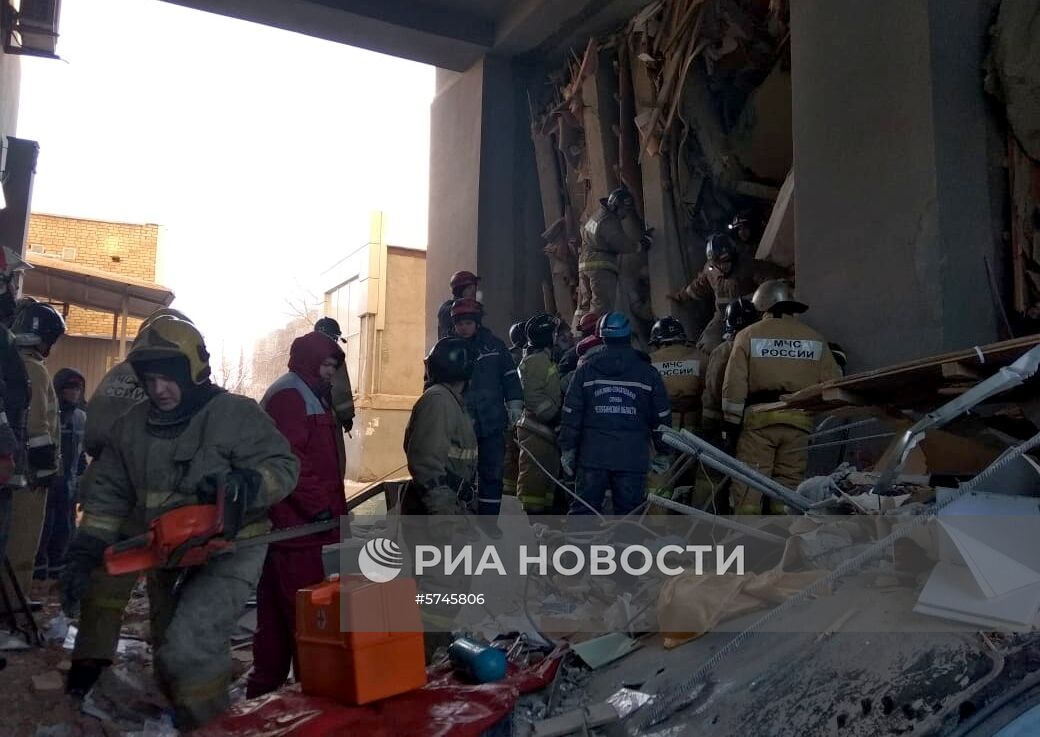 Взрыв бытового газа в жилом доме в Магнитогорске