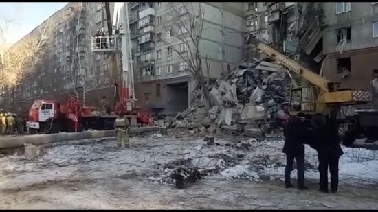 Взрыв бытового газа в жилом доме в Магнитогорске