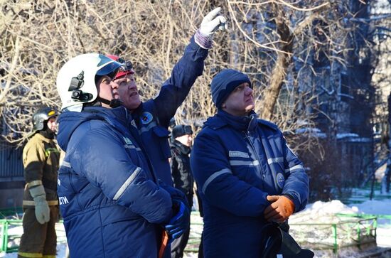 Взрыв бытового газа в жилом доме в Магнитогорске
