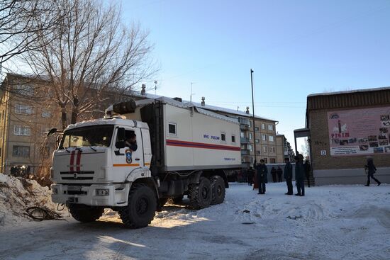 Взрыв бытового газа в жилом доме в Магнитогорске
