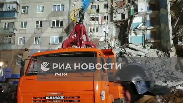 Взрыв бытового газа в жилом доме в Магнитогорске