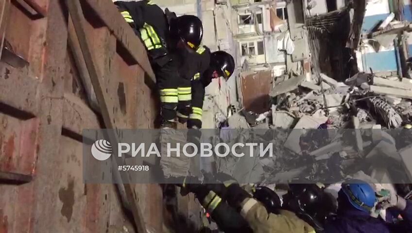 Взрыв бытового газа в жилом доме в Магнитогорске