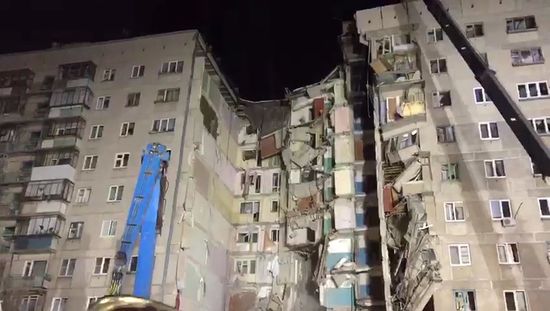Взрыв бытового газа в жилом доме в Магнитогорске