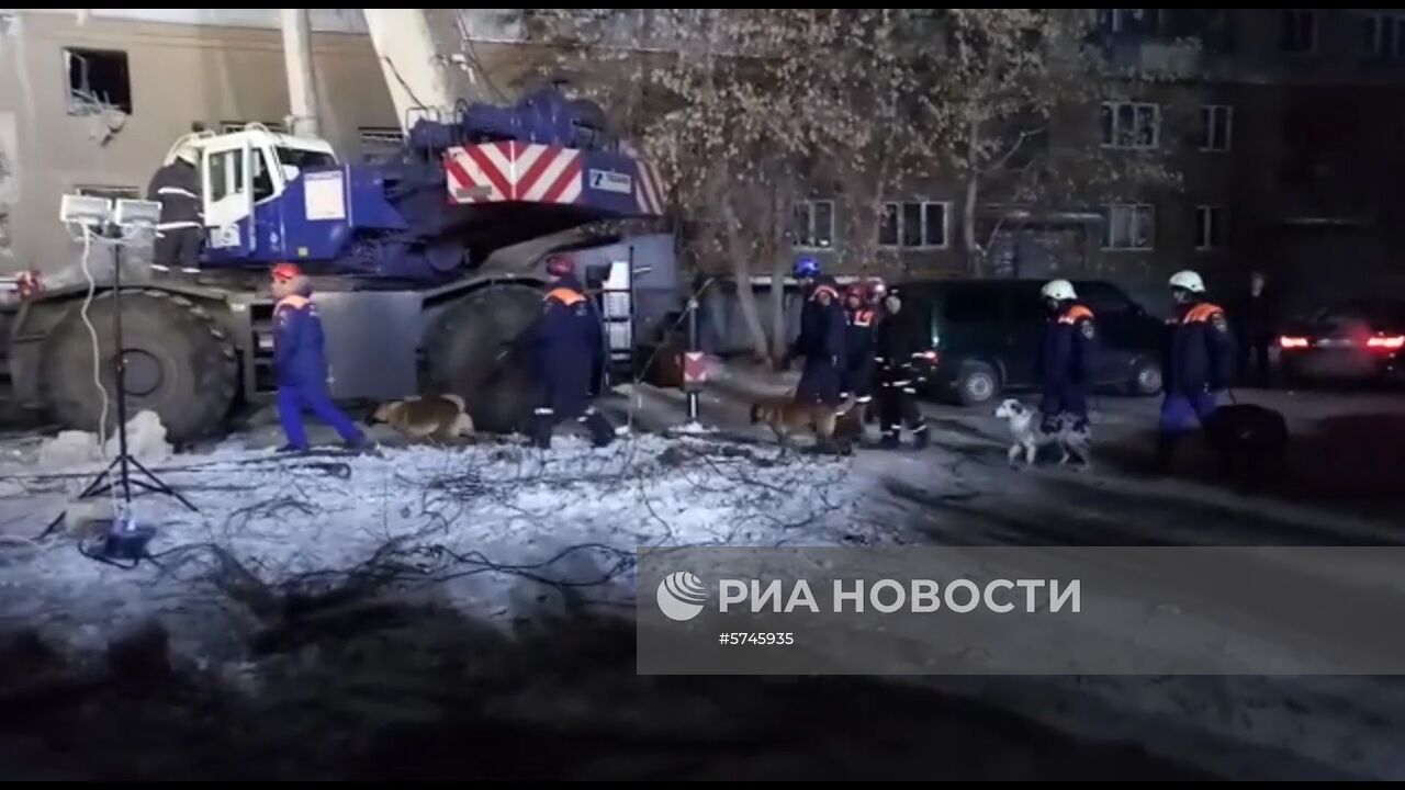 Взрыв бытового газа в жилом доме в Магнитогорске