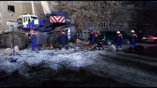 Взрыв бытового газа в жилом доме в Магнитогорске