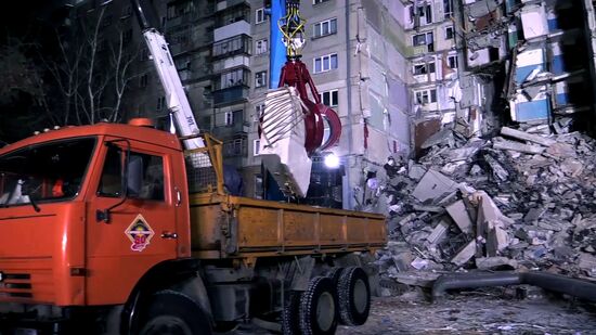 Взрыв бытового газа в жилом доме в Магнитогорске