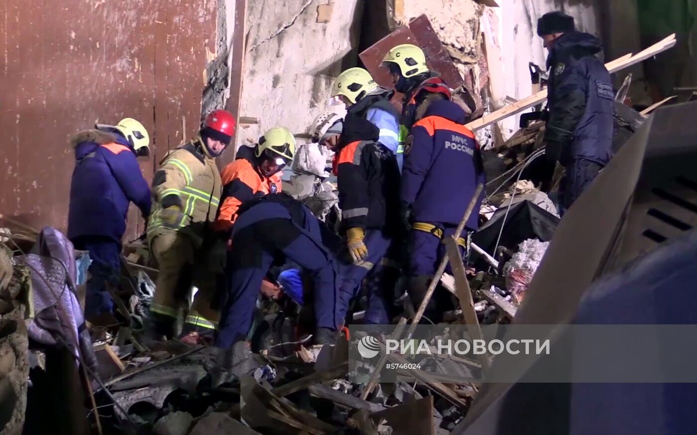Взрыв бытового газа в жилом доме в Магнитогорске