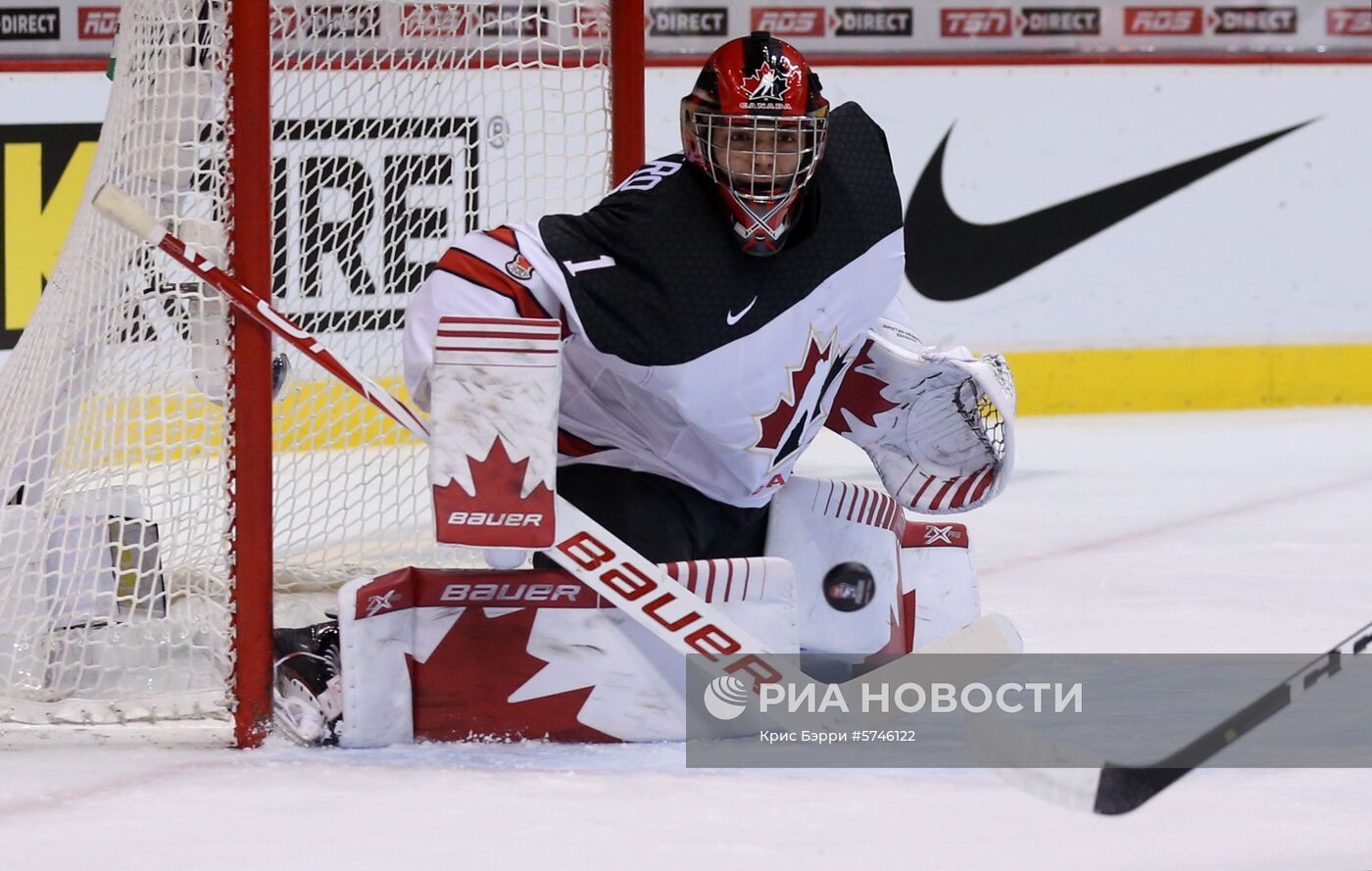 Хоккей. Молодежный чемпионат мира. Матч Россия - Канада