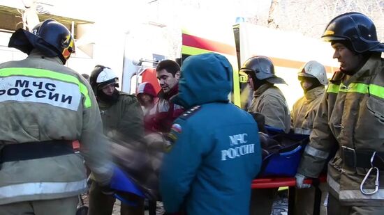 Взрыв бытового газа в жилом доме в Магнитогорске