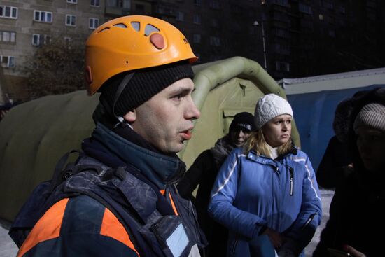Ситуация в Магнитогорске в связи с обрушением подъезда жилого дома