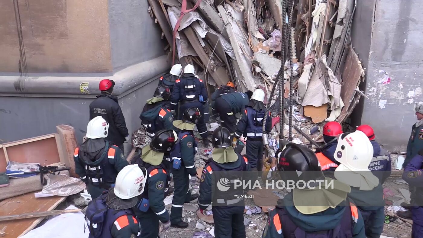 Ситуация в Магнитогорске в связи с обрушением подъезда жилого дома