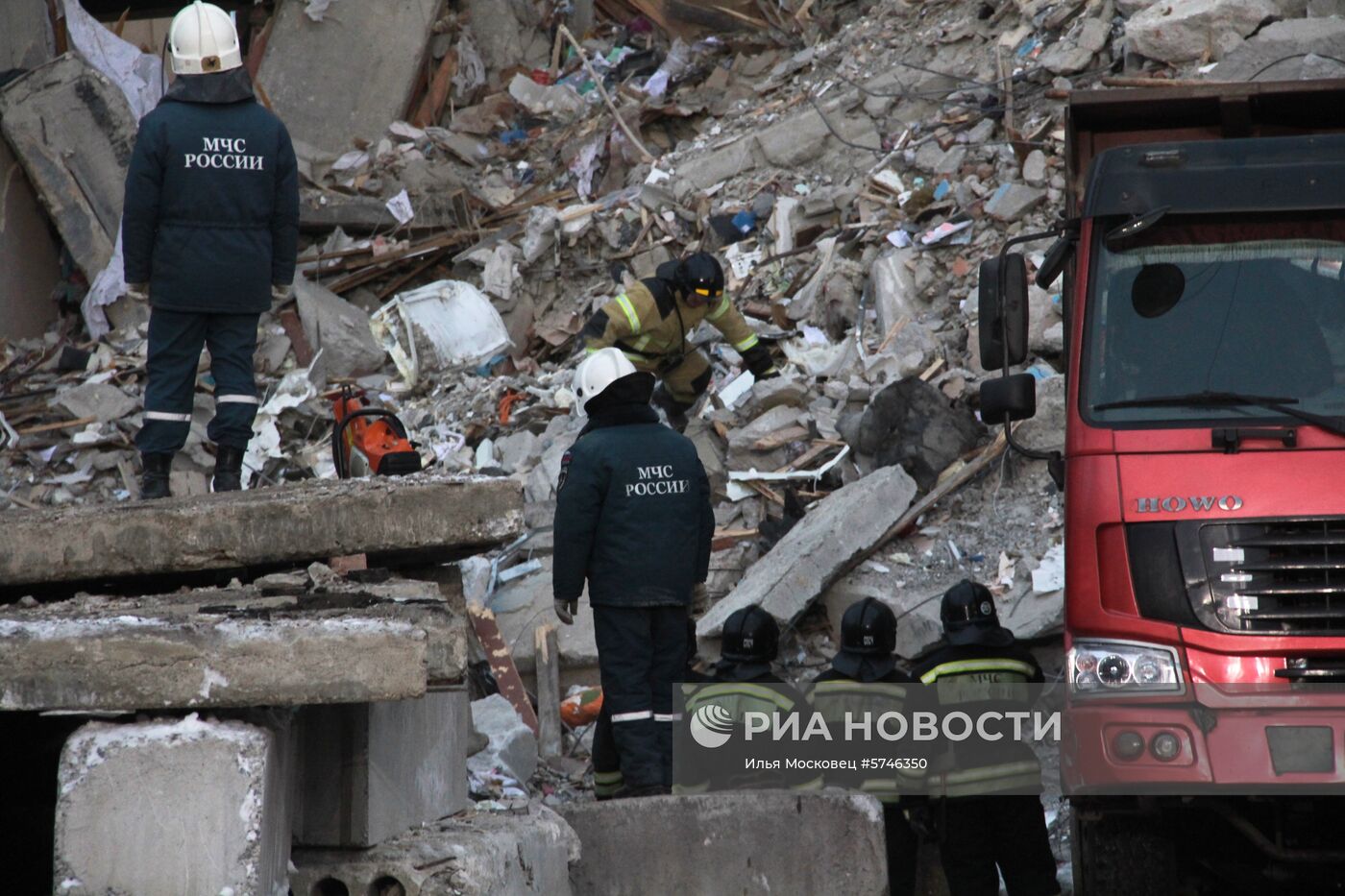 Ситуация в Магнитогорске в связи с обрушением подъезда жилого дома