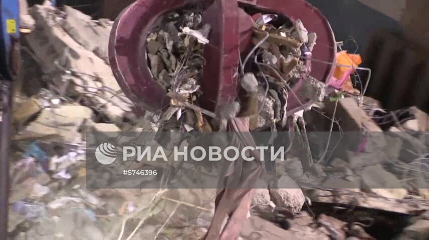 Ситуация в Магнитогорске в связи с обрушением подъезда жилого дома
