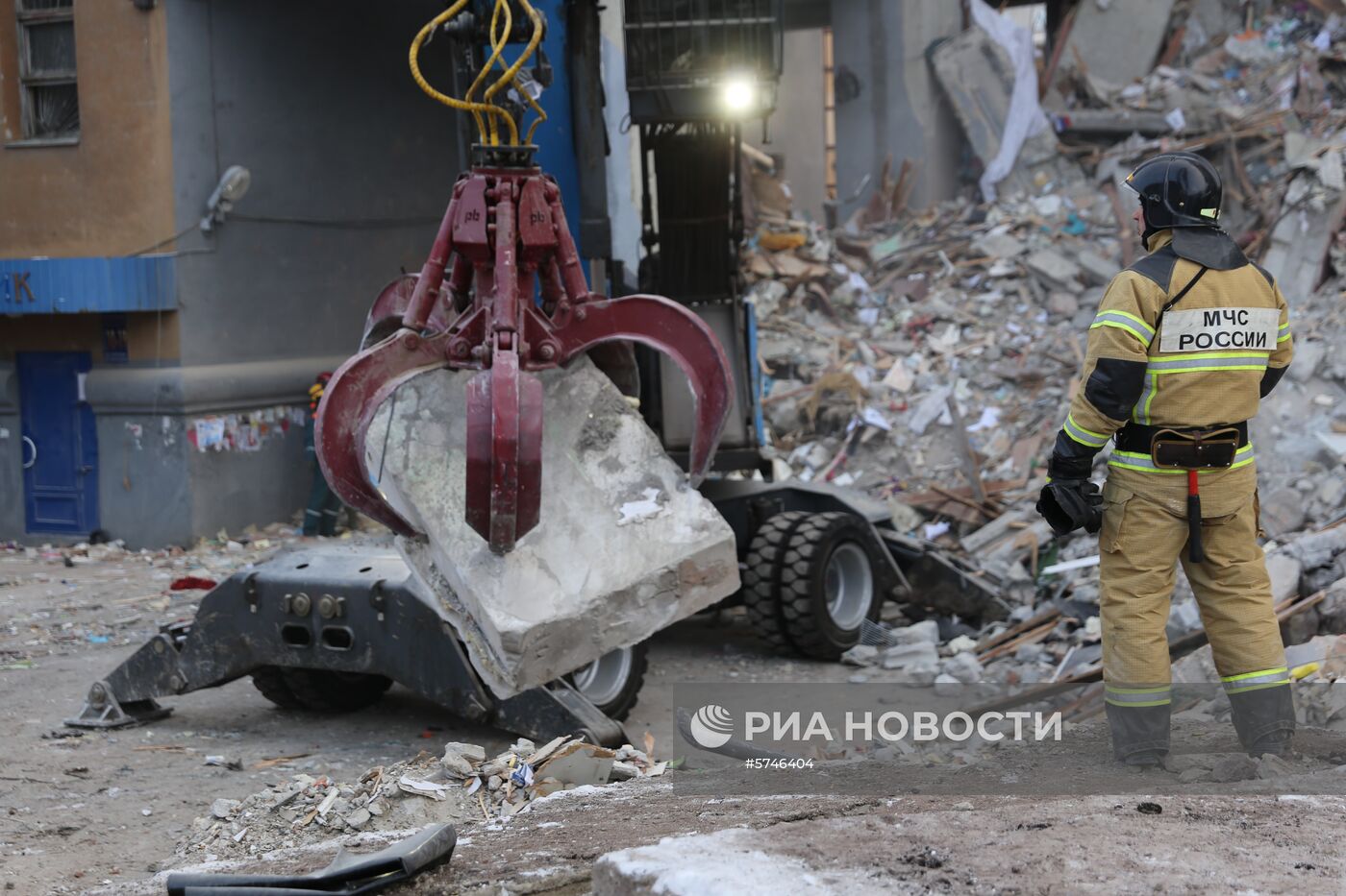 Ситуация в Магнитогорске в связи с обрушением подъезда жилого дома