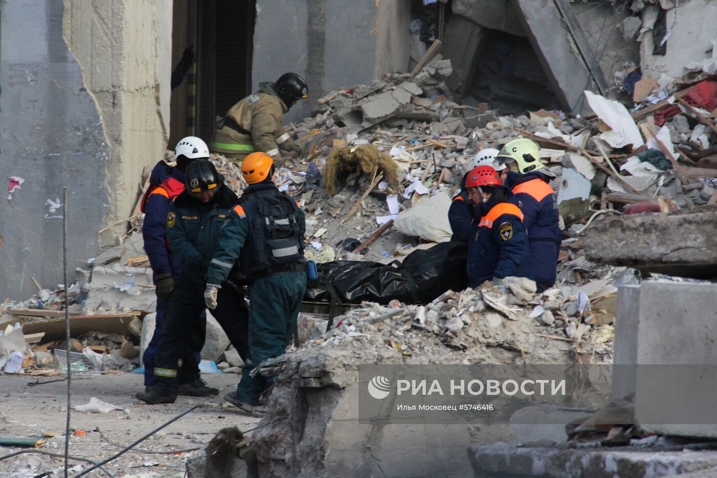 Ситуация в Магнитогорске в связи с обрушением подъезда жилого дома