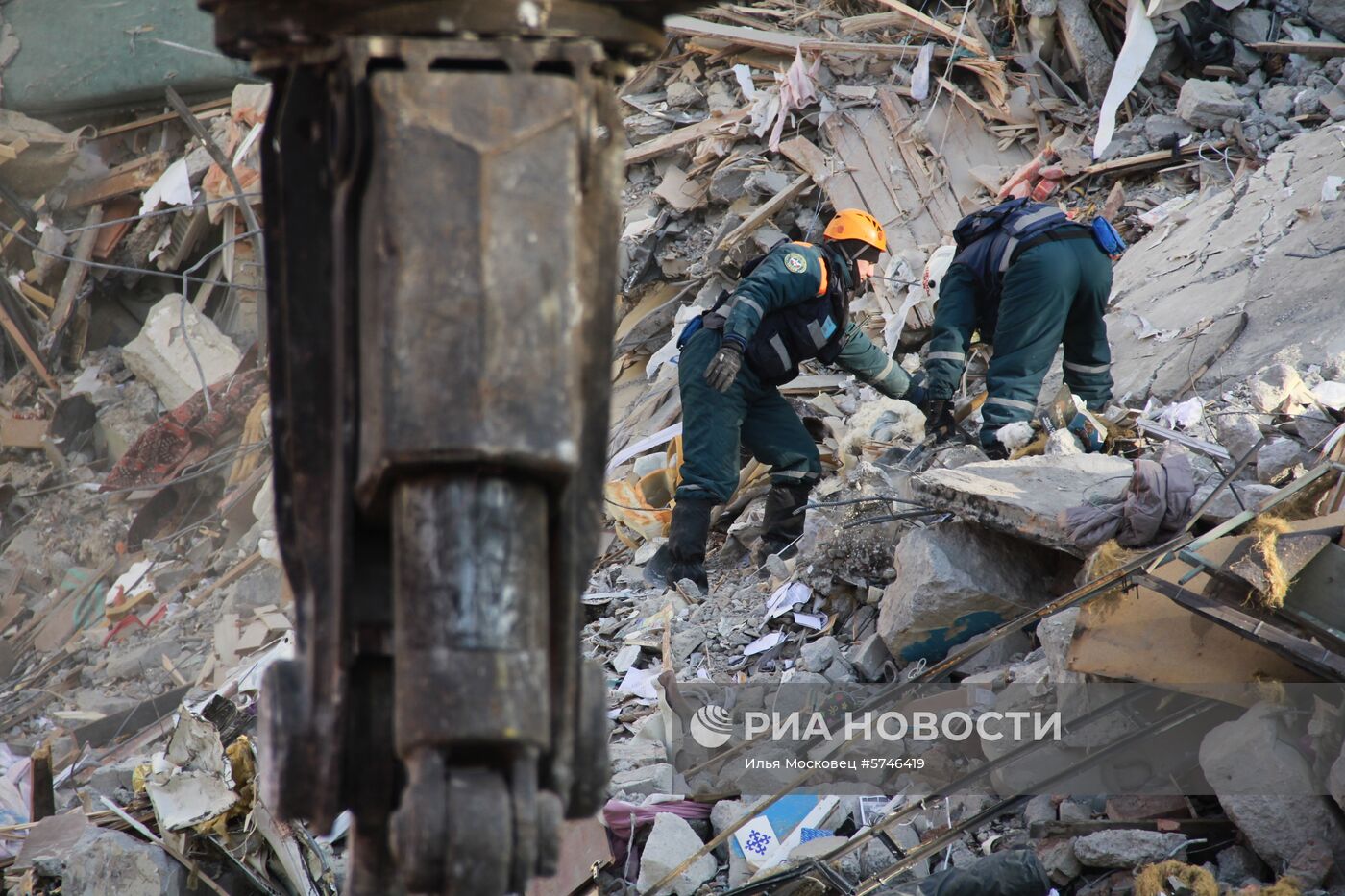 Ситуация в Магнитогорске в связи с обрушением подъезда жилого дома