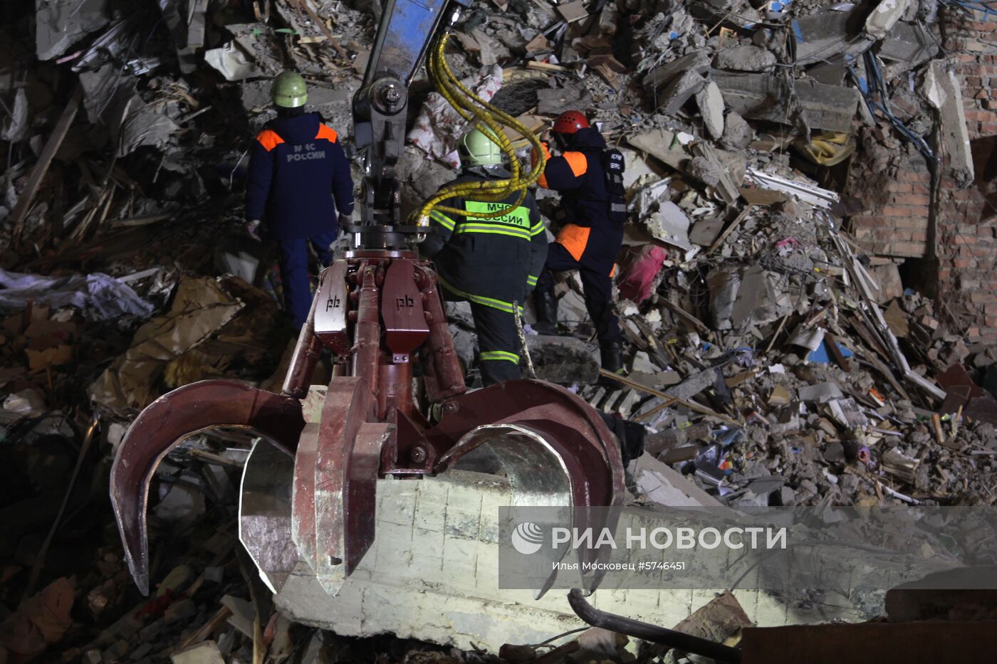 Ситуация в Магнитогорске в связи с обрушением подъезда жилого дома