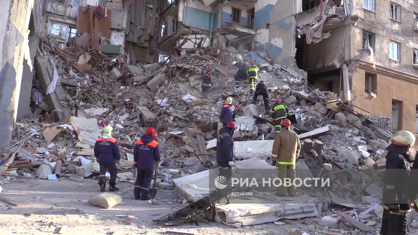 Ситуация в Магнитогорске в связи с обрушением подъезда жилого дома