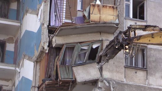 Ситуация в Магнитогорске в связи с обрушением подъезда жилого дома