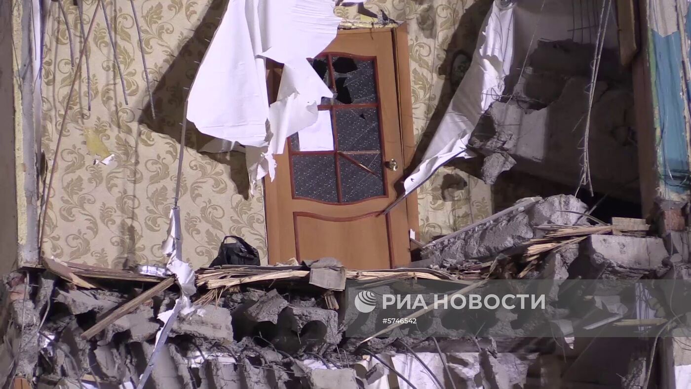 Ситуация в Магнитогорске в связи с обрушением подъезда жилого дома