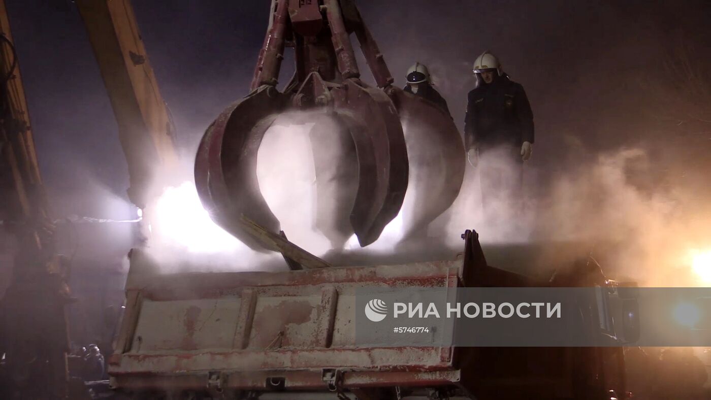 Ситуация в Магнитогорске в связи с обрушением подъезда жилого дома
