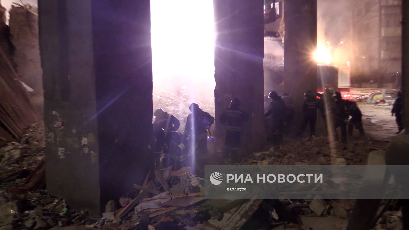 Ситуация в Магнитогорске в связи с обрушением подъезда жилого дома