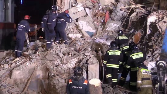 Ситуация в Магнитогорске в связи с обрушением подъезда жилого дома