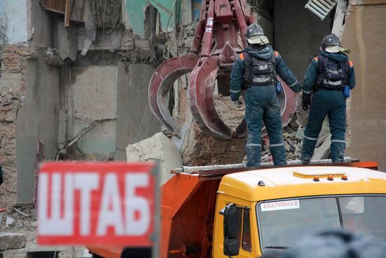 Ситуация в Магнитогорске в связи с обрушением подъезда жилого дома