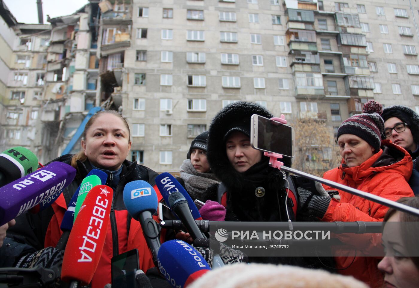 Ситуация в Магнитогорске в связи с обрушением подъезда жилого дома