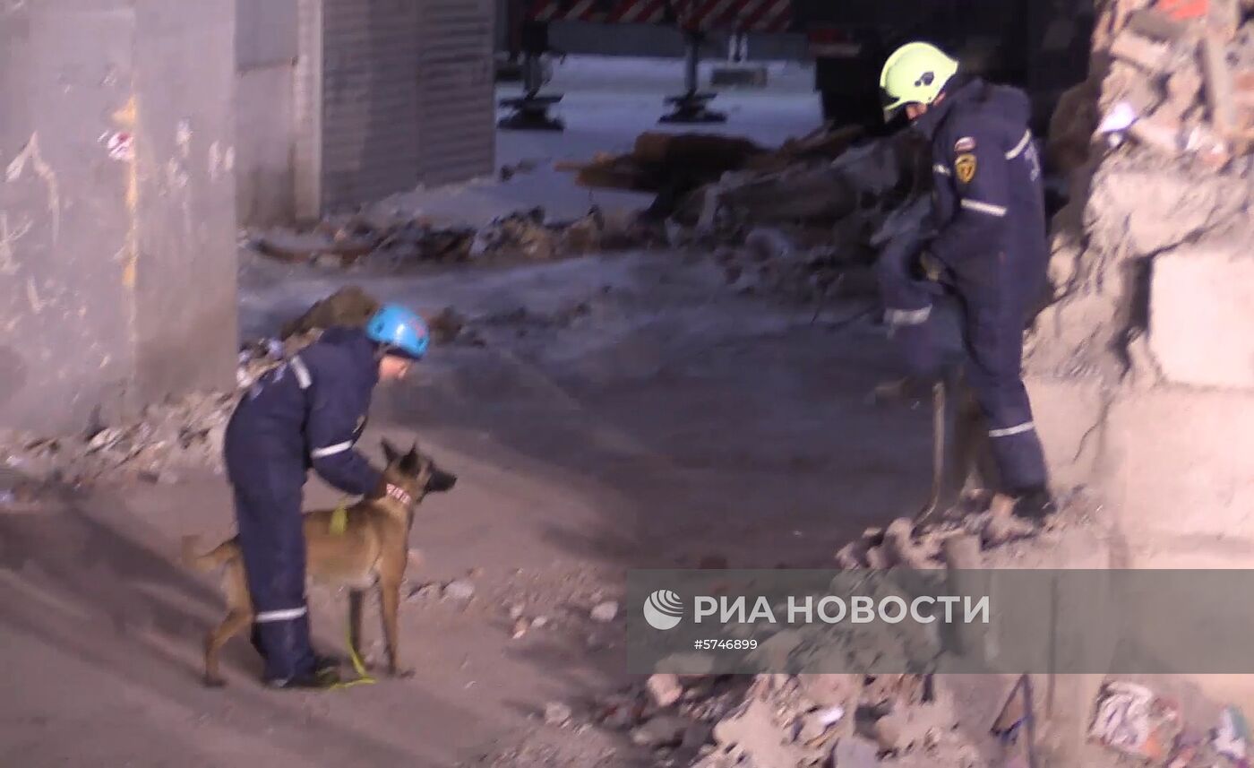 Ситуация в Магнитогорске в связи с обрушением подъезда жилого дома