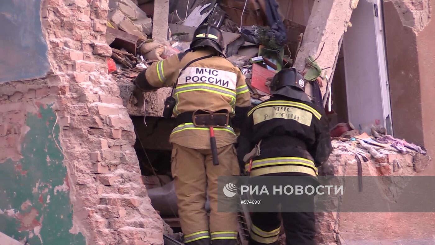 Ситуация в Магнитогорске в связи с обрушением подъезда жилого дома