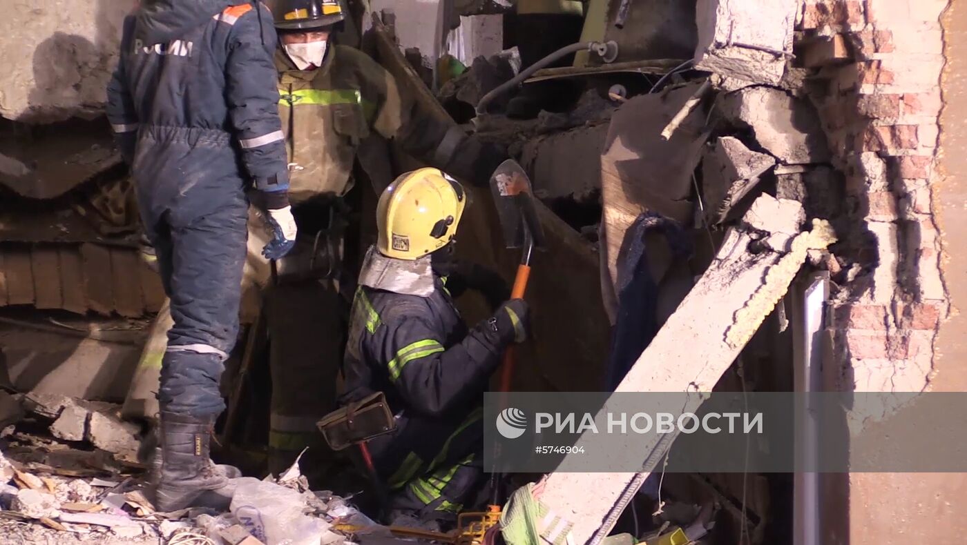 Ситуация в Магнитогорске в связи с обрушением подъезда жилого дома