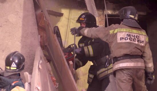 Ситуация в Магнитогорске в связи с обрушением подъезда жилого дома