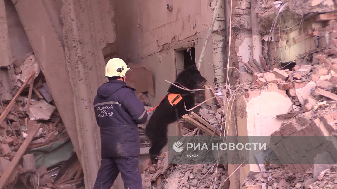 Ситуация в Магнитогорске в связи с обрушением подъезда жилого дома