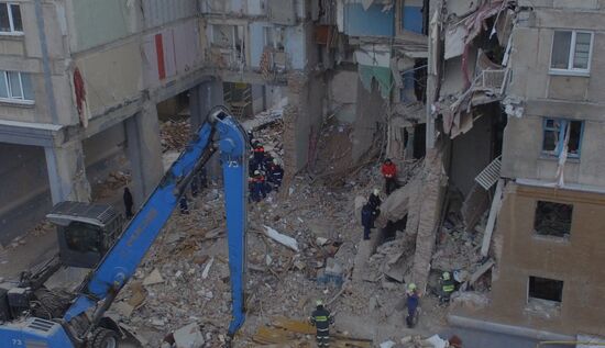 Ситуация в Магнитогорске в связи с обрушением подъезда жилого дома