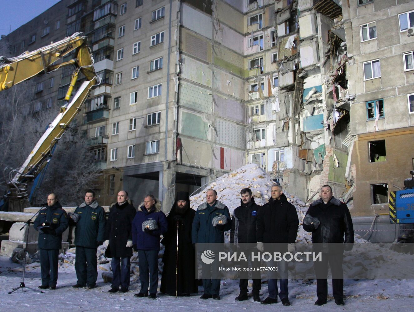 Ситуация в Магнитогорске в связи с обрушением подъезда жилого дома