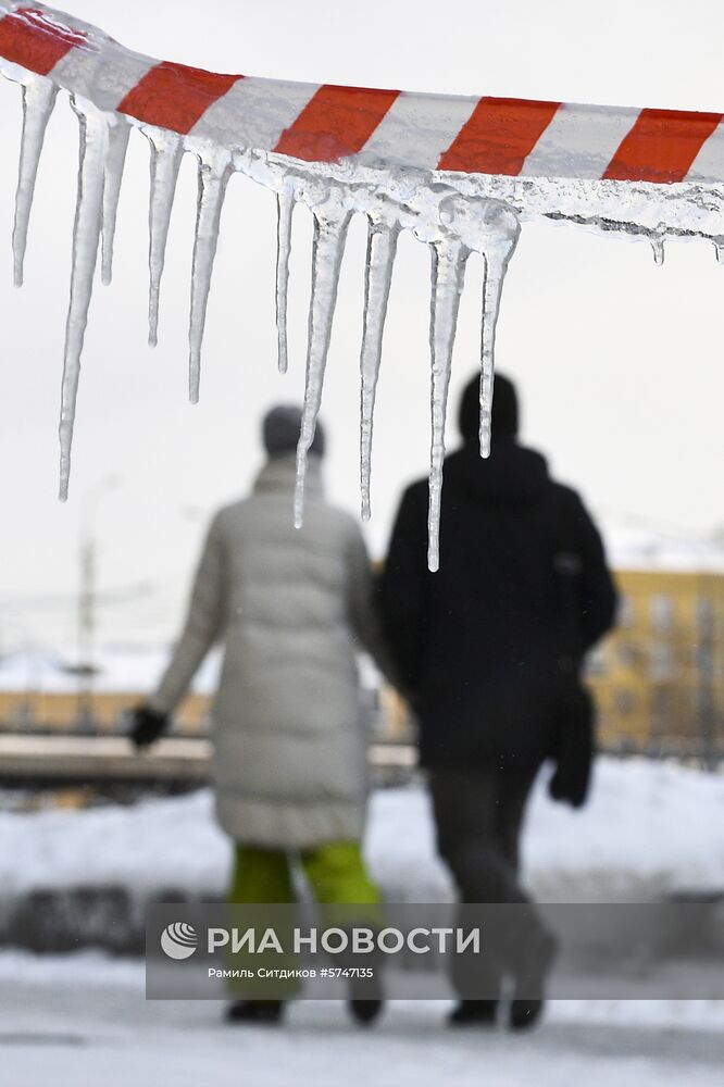 Уборка снега в Москве