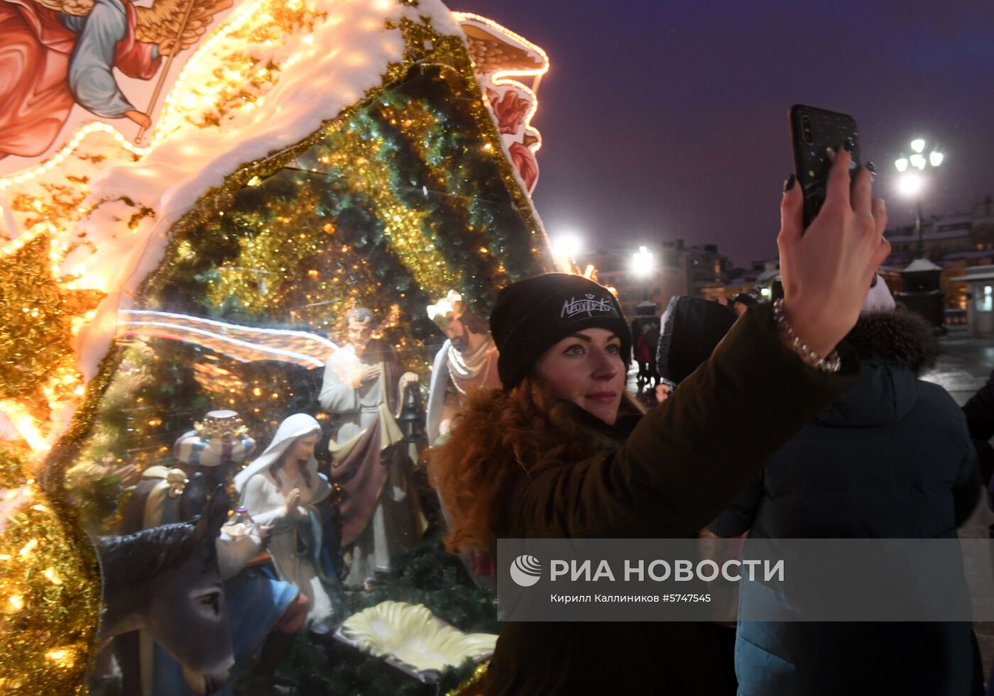 Вертеп у Храма Христа Спасителя