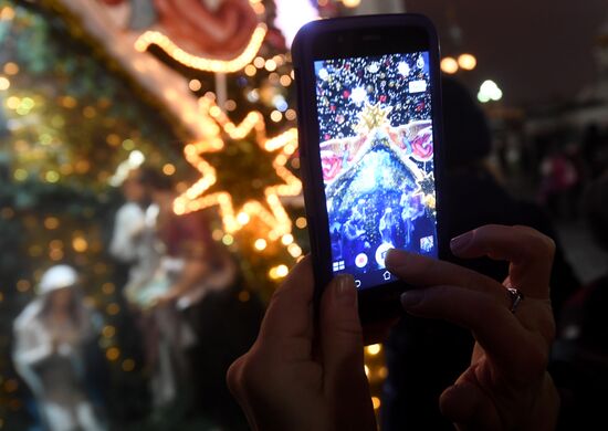 Вертеп у Храма Христа Спасителя 