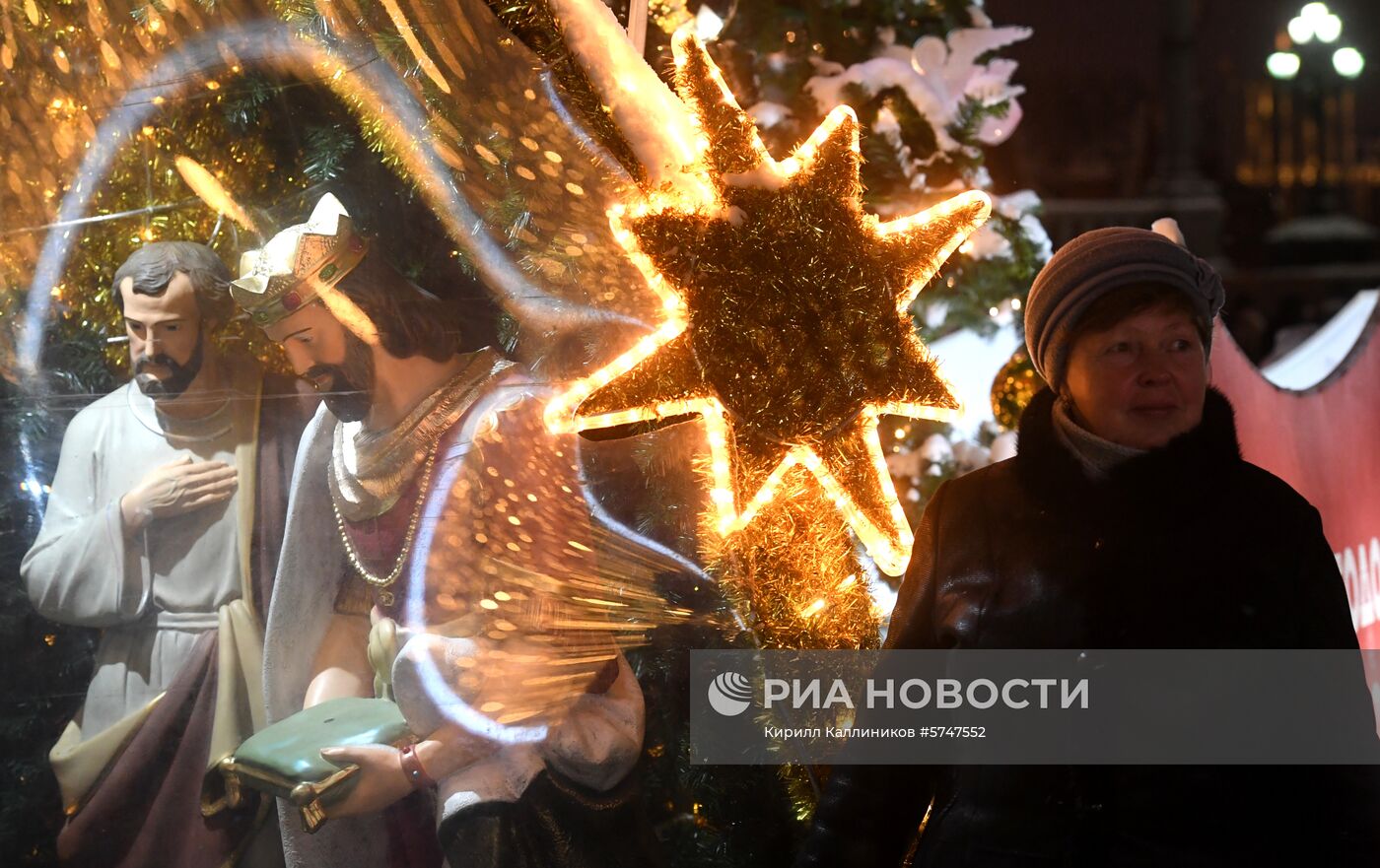 Вертеп у Храма Христа Спасителя